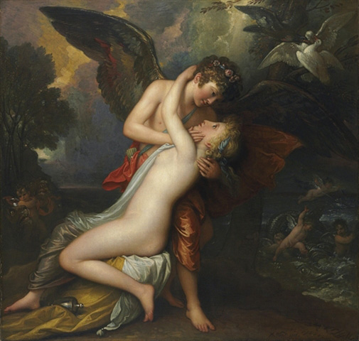 Cupid And Psyche by Benjamin West